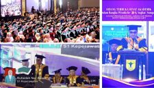 Suasana Wisuda ke-29 dan Angkat Sumpah lulusan Institut Kesehatan Karsa Husada Garut di Hotel Santika Garut, Rabu (14/10/2026). S
