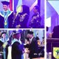 Ketua Pembina Yayasan Dharma Husada Insani Garut, Dr. H. Hadiat, M.A., menyampaikan sambutan dalam Wisuda ke-29 dan Angkat Sumpah lulusan IKKHG di Hotel Santika Garut, Rabu (14/10/2026).