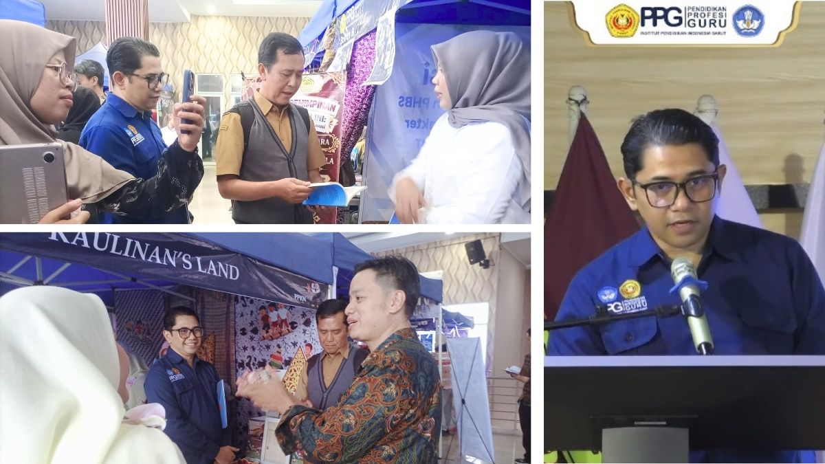 Mahasiswa PPG IPI Garut menampilkan inovasi media pembelajaran dalam Gelar Karya 2.0 tahun 2026.