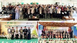 Sekretaris Ditjen Pesantren Kemenag RI melepas santri Al Mashduqi IIBS Garut yang melanjutkan studi ke Universitas Al-Azhar, Mesir.