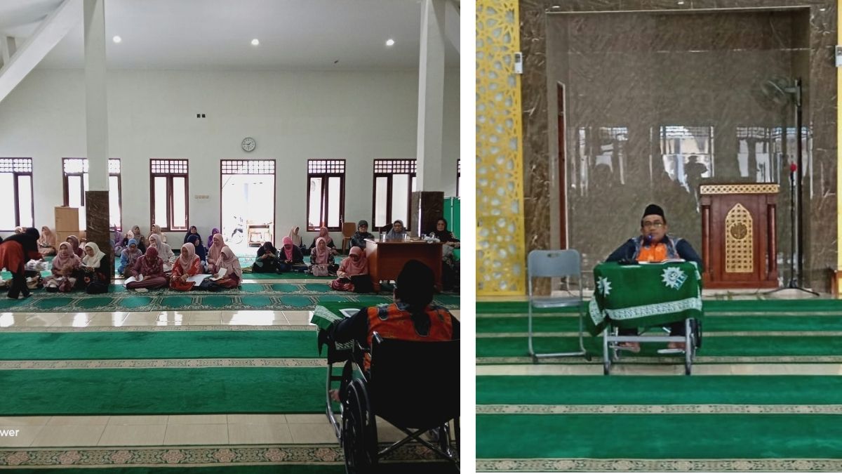 kegiatan pengajian Aisyiyah di Masjid Al-Ihwan, Kantor PDM Garut, Selasa (20/10/2026).