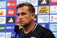 Pelatih Persib Bandung Igor Tolic menyampaikan perkembangan kondisi Gakuto Notsuda dan Beckham Putra Nugraha menjelang pertandingan melawan Persik Kediri, Sabtu (17/10/2026). ( Dok. Persib)
