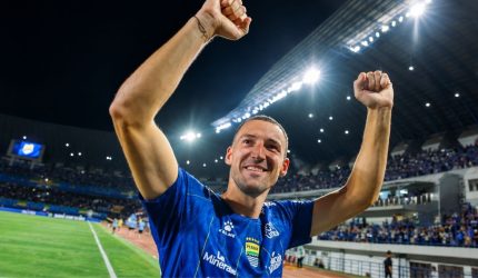 Persib Bandung menghadapi Port FC pada ASEAN Club Championship Shopee Cup 2026