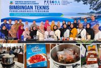 Pelatihan pengawetan pangan berbasis hasil perikanan dengan metode canning/retort di BBI Bayongbong, Kabupaten Garut, Selasa (13/10/2026).