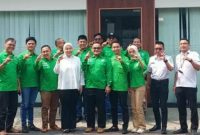 Jajaran DPC PKB Kabupaten Garut bersama Wakil Bupati Garut Putri Karlina dalam pertemuan silaturahmi di Kabupaten Garut, 7 Oktober 2026.