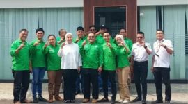 Jajaran DPC PKB Kabupaten Garut bersama Wakil Bupati Garut Putri Karlina dalam pertemuan silaturahmi di Kabupaten Garut, 7 Oktober 2026.