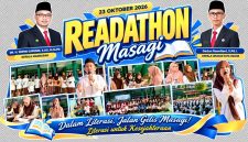 Kegiatan Readhaton Masagi menjadi bagian dari GELIS MASAGI untuk menumbuhkan budaya membaca di MTsN 1 Garut, Jumat (23/10/2026).