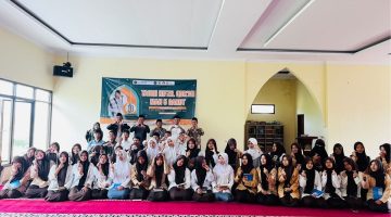 Siswa MAN 5 Garut mengikuti ujian tahfidz Al-Qur’an yang melibatkan tim penguji Kementerian Agama Kabupaten Garut
