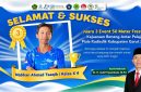 Nabhan Ahmad Tsaqib, murid kelas X-4 MAN 5 Garut, meraih juara 3 nomor 50 meter freestyle pada Kejuaraan Renang Antar Pelajar Piala Kadisdik Kabupaten Garut 2026.