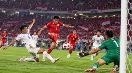 Timnas Indonesia merayakan keberhasilan menjadi juara FIFA ASEAN Cup 2026 setelah mengalahkan Thailand melalui adu penalti di SUGBK, Jakarta, 5 Oktober 2026. ( Ilustrasi Warta Garut)