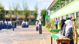 Upacara Hari Kesaktian Pancasila berlangsung di lapangan SMK Muhammadiyah Garut, Kamis, 1 Oktober 2026