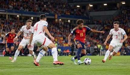 Timnas Spanyol menghadapi Ceko dalam UEFA Nations League 2026