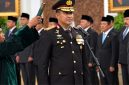 Jenderal Pol. Suyudi Ario Seto setelah dilantik sebagai Kapolri oleh Presiden Prabowo Subianto di Istana Negara, Jakarta, 1 Oktober 2026. (YouTube Setpres)