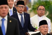 Presiden Prabowo Subianto melantik anggota Wantimpres di Istana Negara, Jakarta, Jumat, 2 Oktober 2026.
