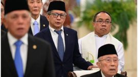 Presiden Prabowo Subianto melantik anggota Wantimpres di Istana Negara, Jakarta, Jumat, 2 Oktober 2026.